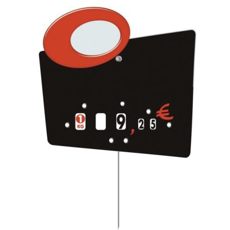 Etiquette : Galaxy Perspective Effet neutre - 13x12 cm (avec roulettes & pique inox)disponible à la Maison Pollet de Toulouse