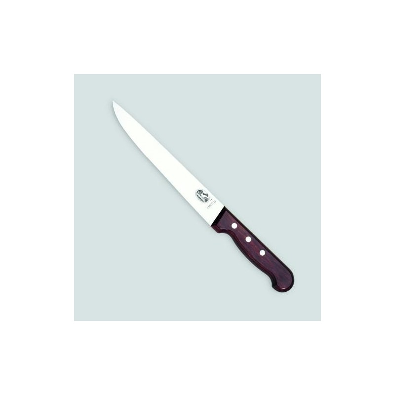 Trancheur/Saigneur 20 cm manche bois Palissandre (Victorinox)disponible à la Maison Pollet de Toulouse
