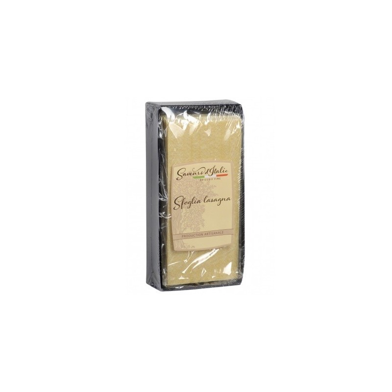 Pâtes à lasagne - 500 g (Saveurs d'Italie)disponible à la Maison Pollet de Toulouse