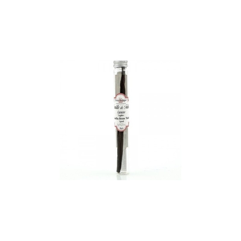 Vanille de Tahiti, en gousse 6 g (Terre Exotique)disponible à la Maison Pollet de Toulouse