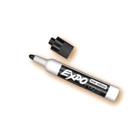 Feutre Noir effaçable à sec pointe moyennedisponible à la Maison Pollet de Toulouse