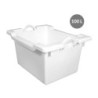 Bac empilable & emboitable Blanc 100 L - 760x580x465 mm (Gilac)disponible à la Maison Pollet de Toulouse