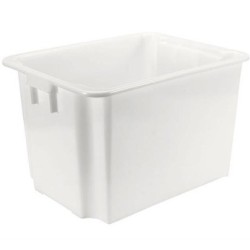 Bac gerbable & emboitable Blanc - 800x600x505 mmdisponible à la Maison Pollet de Toulouse