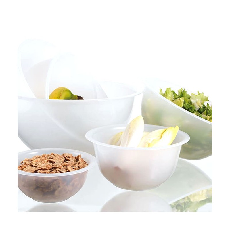 Bassine Polypropylène blanc demi-sphérique Ø 190 mm - 1,00 Ldisponible à la Maison Pollet de Toulouse