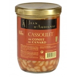 Cassoulet au confit de canard - 85 cl (Jean d'Audignac)disponible à la Maison Pollet de Toulouse