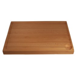 Planche de découpe en Hêtre - 600x400x42 mm avec glissière entraxe ..... mmdisponible à la Maison Pollet de Toulouse