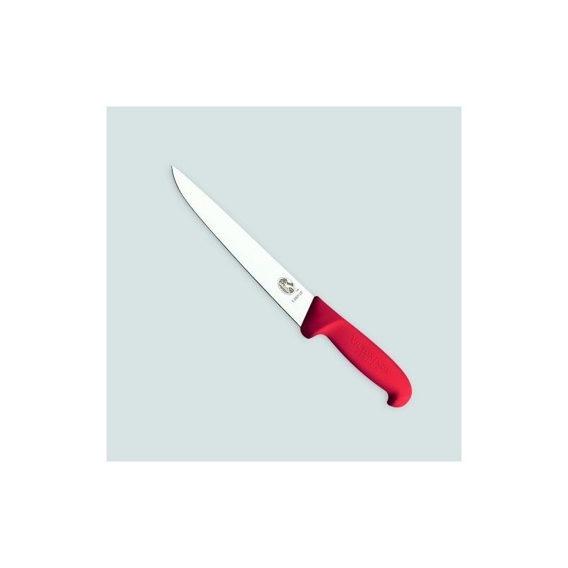 Trancheur/Saigneur 20 cm manche Rouge (Victorinox)disponible à la Maison Pollet de Toulouse