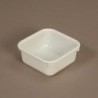 Cuvette 1 L PEBD Blanc - 160x160x65 mm (Gilac)disponible à la Maison Pollet de Toulouse