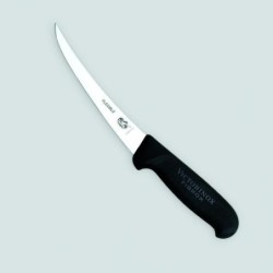 Désosseur lame courbe flexible 12 cm manche Noir (Victorinox)disponible à la Maison Pollet de Toulouse