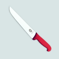 Trancheur/Boucher 28 cm manche Rouge (Victorinox)disponible à la Maison Pollet de Toulouse