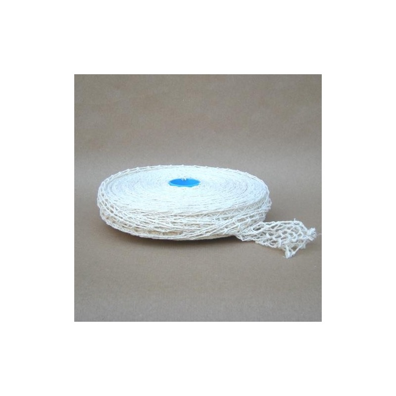 Filet à rôti en coton 10 mailles simples - Blanc (rouleau 50 m)disponible à la Maison Pollet de Toulouse