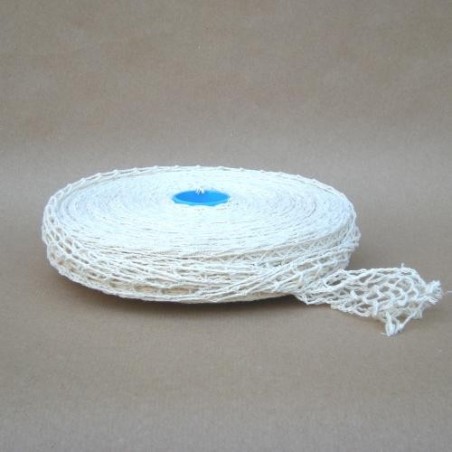 Filet à rôti en coton 10 mailles simples - Blanc (rouleau 50 m)disponible à la Maison Pollet de Toulouse