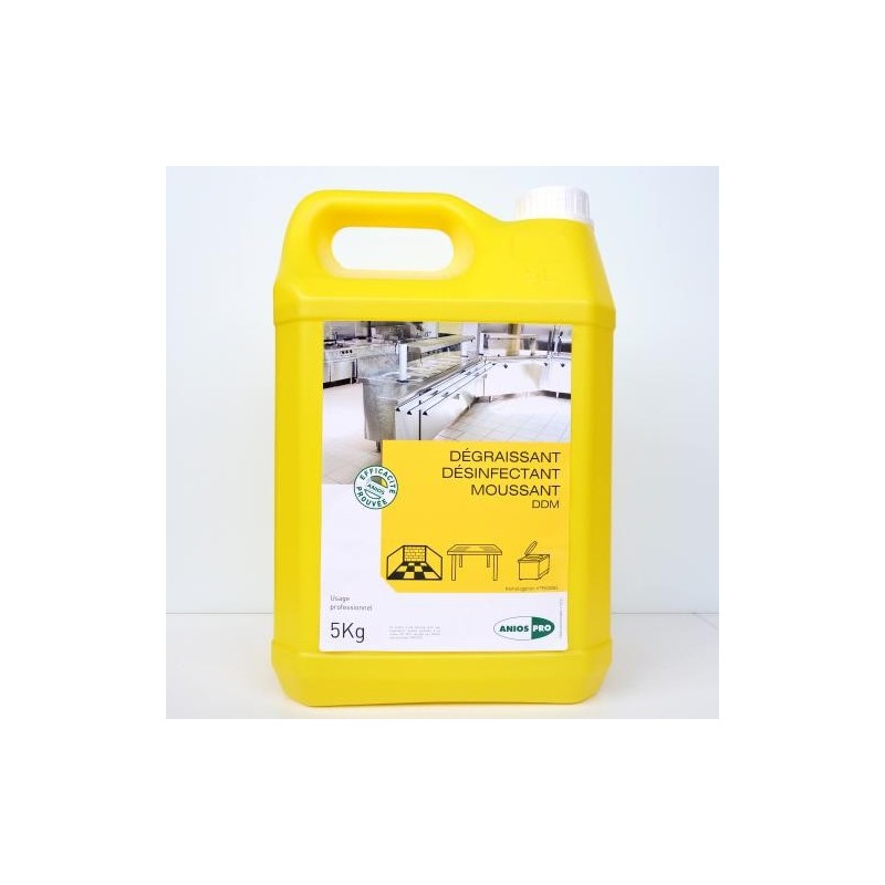 Dégraissant Désinfectant Moussant - 5 L (Optimax)disponible à la Maison Pollet de Toulouse