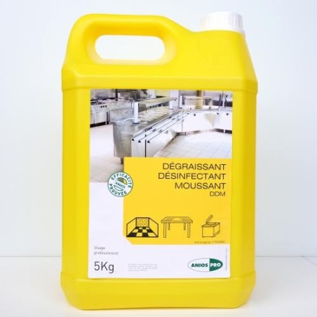 Dégraissant Désinfectant Moussant - 5 L (Optimax)disponible à la Maison Pollet de Toulouse