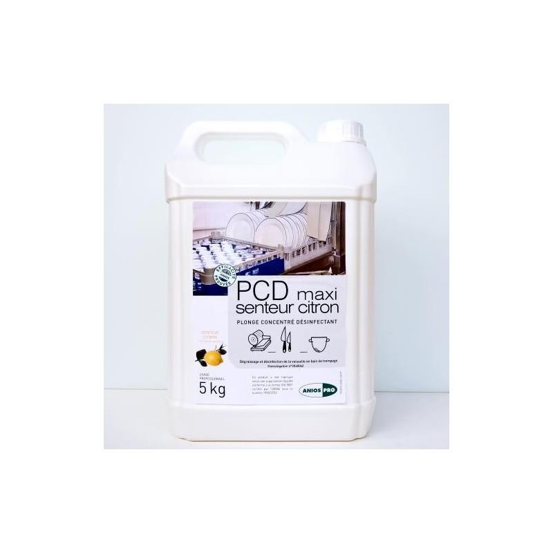 Plonge Concentré Désinfectant - 5 L (Optimax)disponible à la Maison Pollet de Toulouse