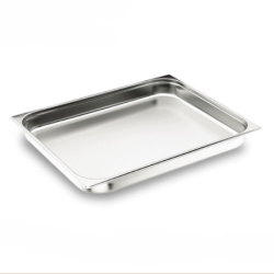 Plat Inox 650x530x40 mm - Four Inox 18/10 - Gastronorm 2/1disponible à la Maison Pollet de Toulouse