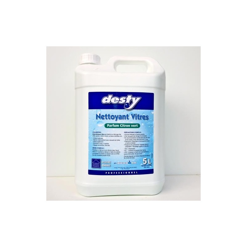 Nettoyant vitre - 5 L (Desty)disponible à la Maison Pollet de Toulouse