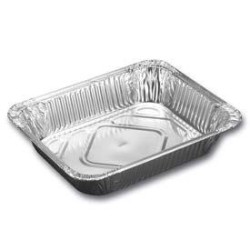 Barquette aluminium PG2400 (x100) - 322x262x38 mm - 2400 ml - Possibilité Opercule (E0078)disponible à la Maison Pollet de Toulouse