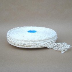 Filet à rôti en coton 10 mailles simples - Blanc (rouleau 50 m)disponible à la Maison Pollet de Toulouse