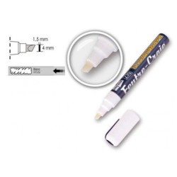 Feutre Craie Blanc pointe finedisponible à la Maison Pollet de Toulouse