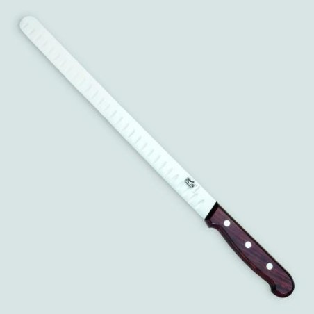 Couteau Saumon & Jambon 30 cm manche bois Palissandre (Victorinox)disponible à la Maison Pollet de Toulouse