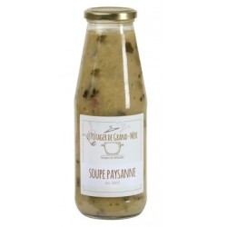Soupe Paysanne au Lard - 72 cl (Le Potager de Grand Mère)disponible à la Maison Pollet de Toulouse
