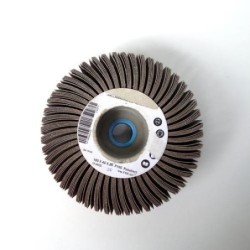 Ailette abrasive 130x25x15 mm - grain 100 (Mado)disponible à la Maison Pollet de Toulouse