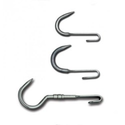 Crochet Ø 12x140 mm encoche ouverte pour barre de 15 mm - charge max 230 kgdisponible à la Maison Pollet de Toulouse