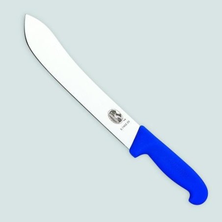 Trancheur/Boucher courbe 25 cm manche Bleu (Victorinox)disponible à la Maison Pollet de Toulouse