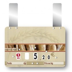 Etiquette : Fournil neutre - 10x15 cm (avec roulettes & grandes pattes)disponible à la Maison Pollet de Toulouse