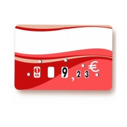 Etiquette : Evasion Charcuterie Traiteur neutre - 7x10 cm (avec roulettes)disponible à la Maison Pollet de Toulouse