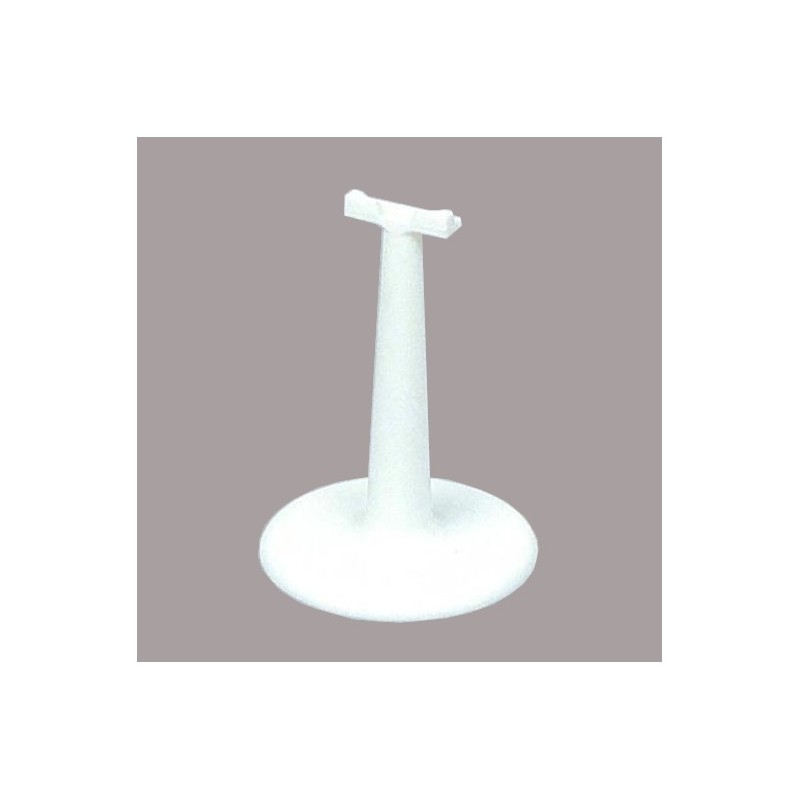 Pied tube lesté Blanc pour étiquette pique inox - 7 cmdisponible à la Maison Pollet de Toulouse