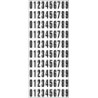 Planche de 500 chiffres adhésifs - 10 mmdisponible à la Maison Pollet de Toulouse