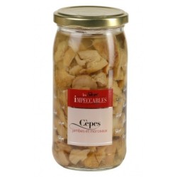 Cèpes jambes et morceaux - 37 cl (Impecables)disponible à la Maison Pollet de Toulouse