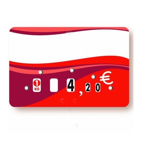 Etiquette : Evasion Boucherie neutre - 8x12 cm (avec roulettes)disponible à la Maison Pollet de Toulouse