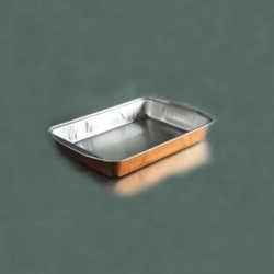 Barquette aluminium SMARTIE Cuivré (x100) - 368x249x48 mm - 3150 mldisponible à la Maison Pollet de Toulouse