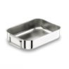 Plat Inox 300x220x75 mm - Four Inox 18/10 anses tombantesdisponible à la Maison Pollet de Toulouse