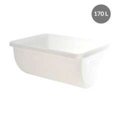Pâtière PEBD Blanc 170 L - 920x665x410 mm (Gilac)disponible à la Maison Pollet de Toulouse