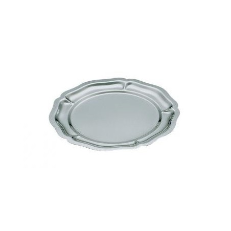 Plat Inox Ø 280 mm - Vitrine Inox 18% style LXVdisponible à la Maison Pollet de Toulouse