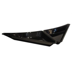 Plat Plexi noir - 530x300x80 mm - 2 triangles gauche & droitdisponible à la Maison Pollet de Toulouse