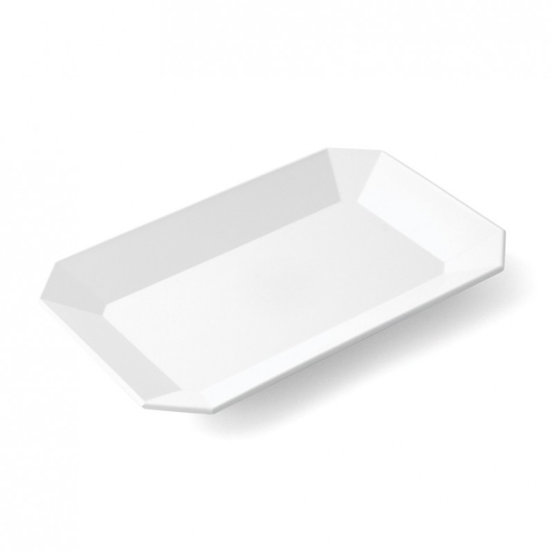 Plat mélamine blanc - 310x200x30 mm (pans coupés)disponible à la Maison Pollet de Toulouse