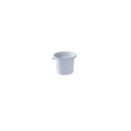 Pot à crème PP 250 ml avec couvercle - Ø 94x77 mm - Blanc (x50)disponible à la Maison Pollet de Toulouse