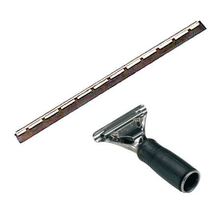 Barette caoutchouc 350 mm pour vitre avec poignéedisponible à la Maison Pollet de Toulouse