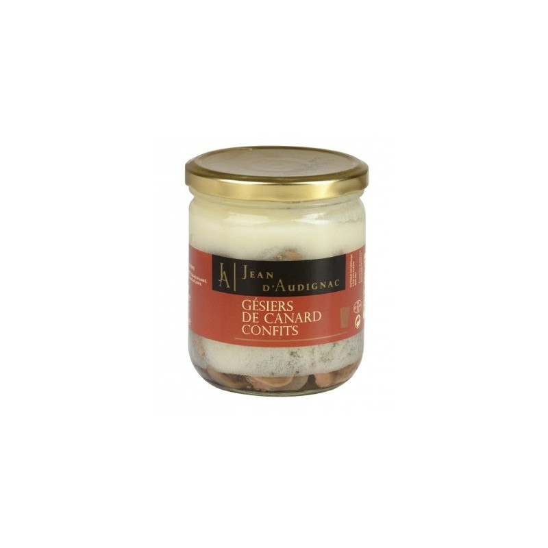 Gésiers confits de Canard - 45 cl (Jean d'Audignac)disponible à la Maison Pollet de Toulouse