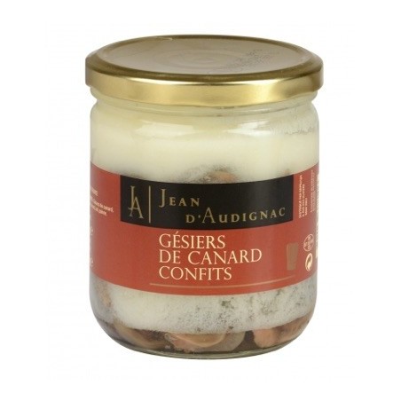 Gésiers confits de Canard - 45 cl (Jean d'Audignac)disponible à la Maison Pollet de Toulouse