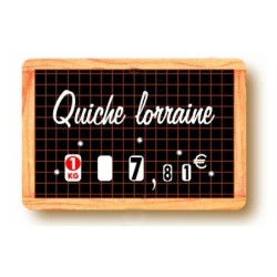 Etiquette : Ecolière à texte - 7x10 cm (avec roulettes)disponible à la Maison Pollet de Toulouse