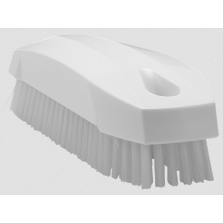 Brosse à ongle fibre dure 130x50x40 mm - Blancdisponible à la Maison Pollet de Toulouse