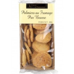 Palmiers pur beurre au Fromage - 80 g (Jean d'Audignac)disponible à la Maison Pollet de Toulouse