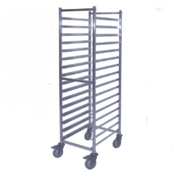 Chariot-Echelle pour plaque 530x325 mm - 15 niveaux - Espacement 100 mm - 375x594x1780 mmdisponible à la Maison Pollet de Toulouse