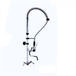 Douchette monotrou 1250 mm EAU CHAUDE & EAU FROIDE sur plonge avec col de cygnedisponible à la Maison Pollet de Toulouse